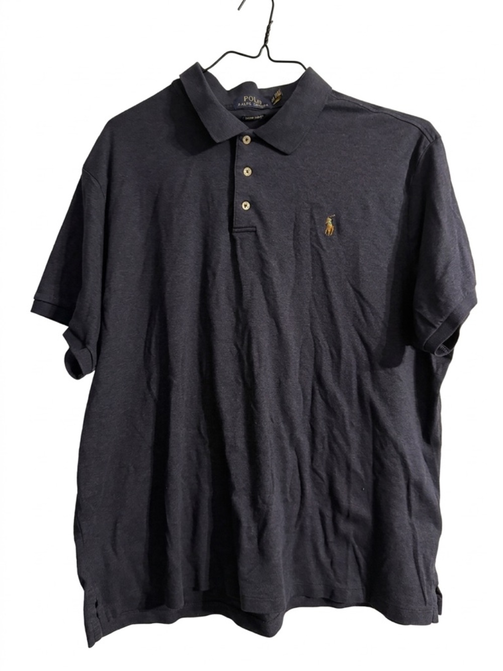 Polo by Ralph Lauren Black Classic Short-Sleeve Polo